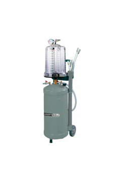 Установка для откачки масла/антифриза KraftWell с мерной емкостью, мобильная KRW1836