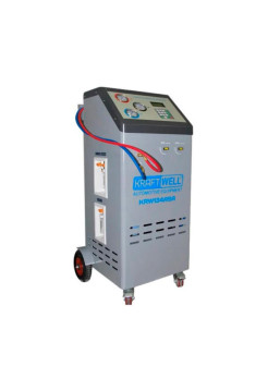 Станция для заправки автомобильных кондиционеров KraftWell полуавтоматическая KRW134ASA