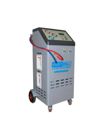 Станция для заправки автомобильных кондиционеров KraftWell полуавтоматическая KRW134ASA