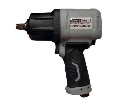 Пневматический ударный гайковерт KraftWell 1/2", 1500 Нм KRW1500IW-T