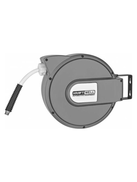 Катушка для раздачи воздуха/воды KraftWell закрытая, пластиковая, 9 м KRW1731.C6