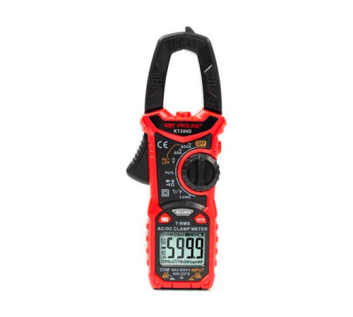 Токовые цифровые клещи КВТ KT 206D PROLINE 80753