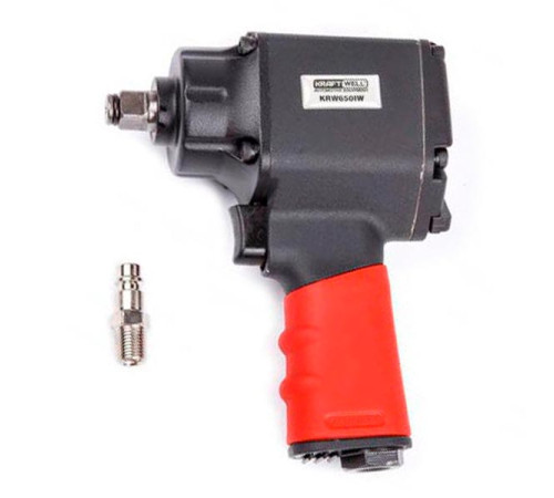 Пневматический ударный гайковерт KraftWell 1/2", 650 Нм KRW650IW