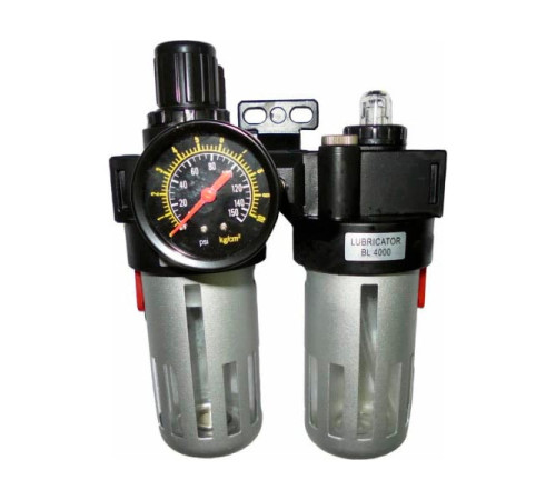Фильтр-редуктор-лубрикатор 1/4" KraftWell KRW1771.2A14
