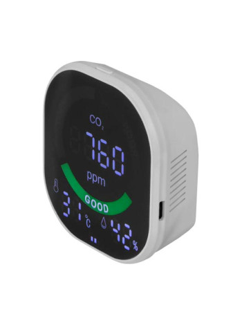 Измеритель концентрации углекислого газа СО2 МЕГЕОН 08050 с функцией термогигрометра к0000036992