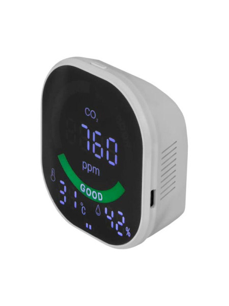 Измеритель концентрации углекислого газа СО2 МЕГЕОН 08050 с функцией термогигрометра к0000036992