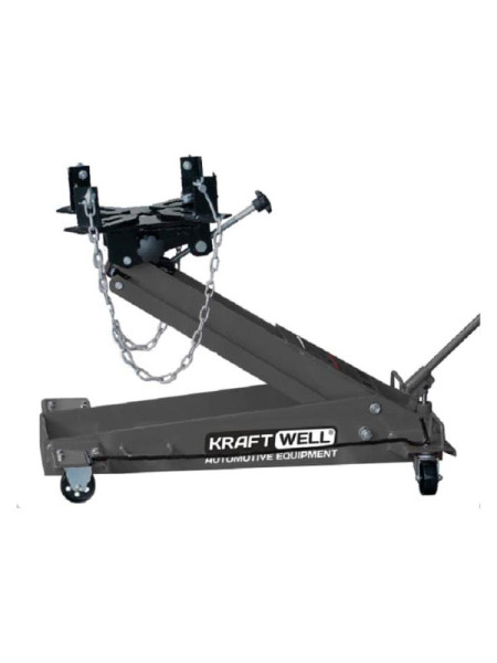 Гидравлическая подкатная тележка для агрегатов трансмиссии KraftWell г/п 1500 кг KRWLTJ1.5