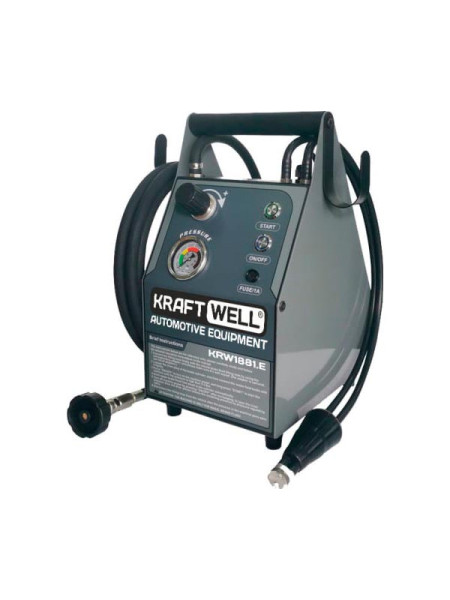 Установка электрическая для прокачки гидросистем автомобиля KraftWell 5 л KRW1881.E