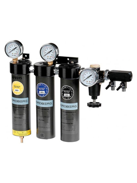 Фильтр группа трехступенчатая до 0.01 мкм NORDBERG NP8595 Фильтр группа трехступенчатая до 0.01 мкм NORDBERG NP8595
