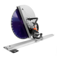 Электрический резчик MESSER KX-600 (с направляющей рельсой) 10-40-600