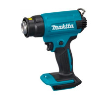Аккумуляторный тепловой пистолет фен Makita LXT 18В, 550 град., кейс, насадки, защита от перезапуска, без аккум. и з/у DHG180ZK