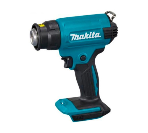 Аккумуляторный тепловой пистолет фен Makita LXT 18В, 550 град., кейс, насадки, защита от перезапуска, без аккум. и з/у DHG180ZK