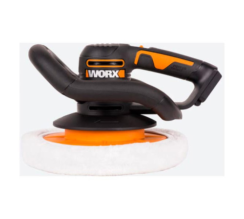 Аккумуляторная полировальная машина WORX 20 В, 254 мм, без АКБ и ЗУ, коробка WX856.9