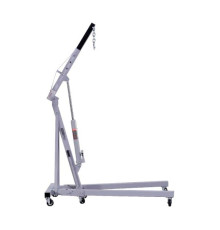 Складной кран KraftWell г/п 1000 кг. однотактный, цвет серый KRWCA