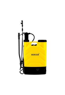 Садовый аккумуляторный распылитель Berger BG ручной 2в1, 16л, 3 насадки в комплекте 1993 BG1993
