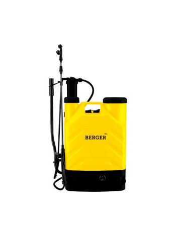 Садовый аккумуляторный распылитель Berger BG ручной 2в1, 16л, 3 насадки в комплекте 1993 BG1993