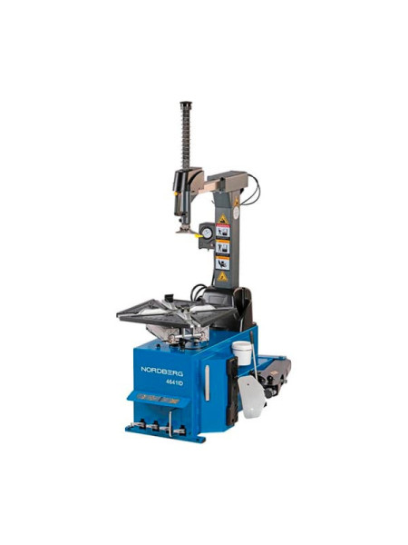 Шиномонтажный станок NORDBERG 380V автомат, 2х скор, стол с накладками, синий 4641ID(B)