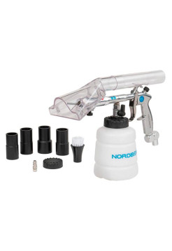 Моющий пистолет с металлической вращающейся насадкой и насадками для подключения к пылесосу NORDBERG NP9008K1