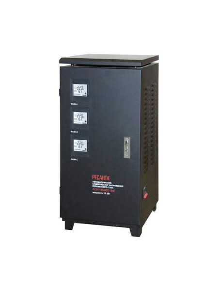 Трехфазный стабилизатор Ресанта АСН 15000/3 63/4/5