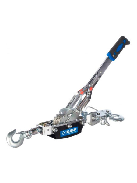 Автомобильная троссовая лебедка Зубр Профессионал 4т 43105-4