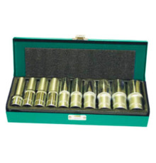 Набор глубоких торцевых головок 1/2"DR 10-24 мм Jonnesway S04HD411S