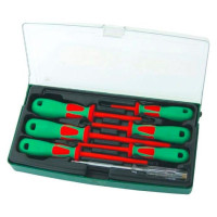 Набор диэлектрических отверток стержневых Jonnesway DV13PP07S 7 предметов 48787