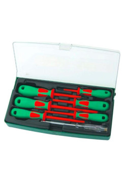 Набор диэлектрических отверток стержневых Jonnesway DV13PP07S 7 предметов 48787