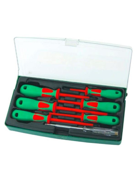 Набор диэлектрических отверток стержневых Jonnesway DV13PP07S 7 предметов 48787