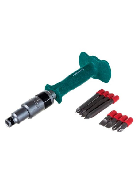 Ударная отвертка Jonnesway AG010139 SL 8,10 (36,80 мм) PH#2,3 (36,80 мм), 5 пр. 48345