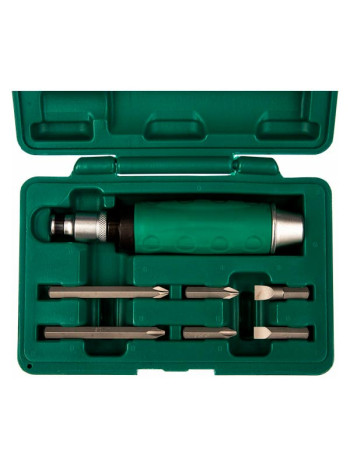 Ударная отвертка с битами Jonnesway AG010055A SL 8,10мм PH# 2,3 36мм и PH# 2,3 80мм, 7 пр. 48649