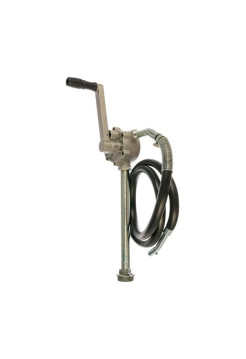 Ручной роторный бочковый насос для топлива, шланг 1.8м, 200мл/об Groz GR44031 - RB/1H