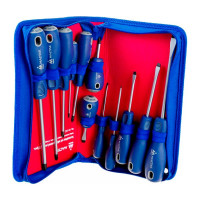 Набор отвёрток в футляре на молнии 12шт МАСТАК 04-12Z