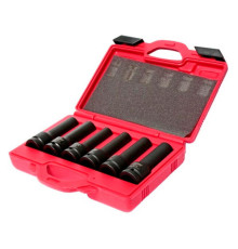 Набор двенадцатигранных ударных торцевых головок 3/4" TORX E18-E24 L=110мм 6шт JTC-J606E
