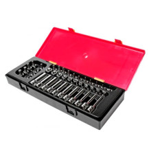 Набор торцевых головок 3/8" TORX, HEX в кейсе 41шт JTC-K3411
