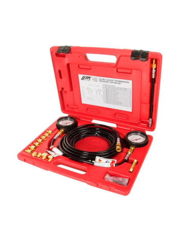 Тестер давления масла КПП с двумя манометрами в кейсе JTC-4250
