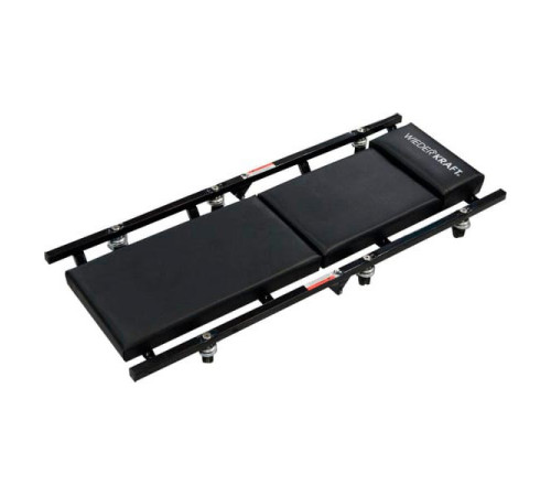 Ремонтный подкатной лежак на шести колесах WIEDERKRAFT складной WDK-86044