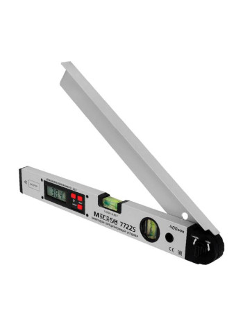 Цифровой угломер с пузырьковым уровнем МЕГЕОН 77225 к0000013143