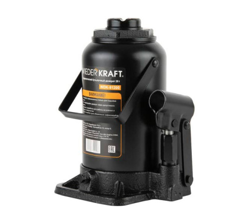 Бутылочный домкрат 20т, 92-242 мм WIEDERKRAFT WDK-81200
