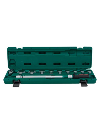 Динамометрический ключ 1/2 дюйма DR (со сменными рожковыми насадками 13-30 мм и приводом) 40-200 Нм Jonnesway T30200NS 49853