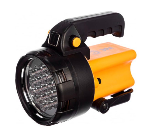 Фонарь-прожектор ЭРА PA-602 Альфа 19xLED, литий 3Ач, ЗУ 220V+12V, карт Б0031033