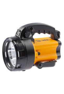 Фонарь-прожектор ЭРА PA-604 Альфа 3x1Вт LED SMD, литий 3Ач, сигнал.св., ЗУ 220V+12V Б0031035