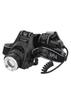 Налобный фонарь ЭРА GA805 аккумуляторный, регулируемый фокус, 5 Вт, CREE Б0039625