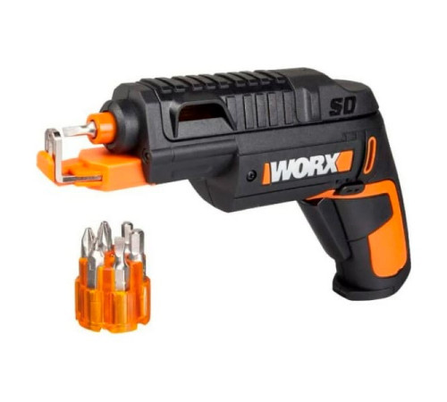 Аккумуляторная отвертка WORX WX255 SD Slide Driver с набором бит WX255