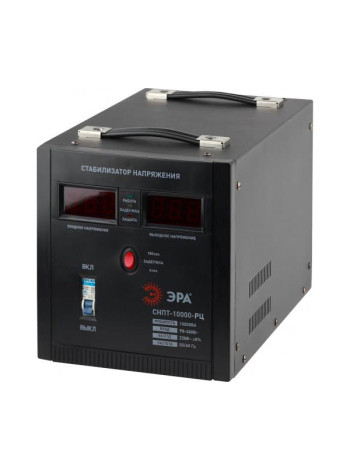 Стабилизатор напряжения ЭРА СНПТ10000РЦ переносной, ц.д., 90-260В/220В, Б0035299