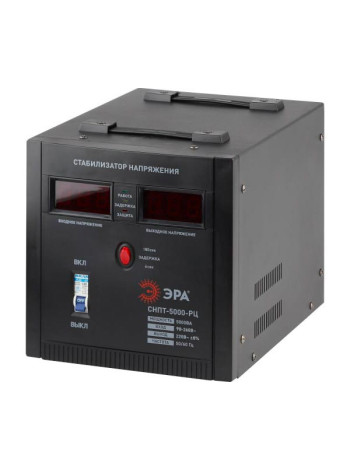 Стабилизатор напряжения ЭРА СНПТ5000РЦ переносной, ц.д., 90-260В/220В, Б0035297