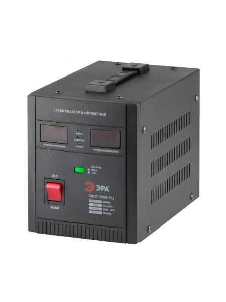 Стабилизатор напряжения ЭРА СНПТ2000РЦ переносной, ц.д., 90-260В/220В, Б0035296
