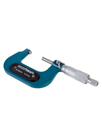 Микрометр WIEDERKRAFT нониусный, 25-50 мм, 0.01 мм WDK-MM5001