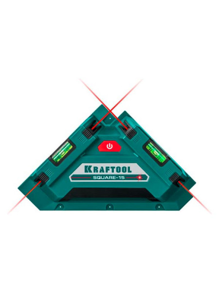 Лазерный угольник для кафеля KRAFTOOL Square-15 34705