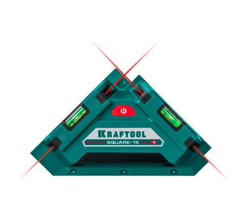 Лазерный угольник для кафеля KRAFTOOL Square-15 34705