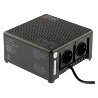 Компактный универсальный стабилизатор напряжения ЭРА CНК-2000-УЦ 140-260В/220В, 2000ВА Б0051112